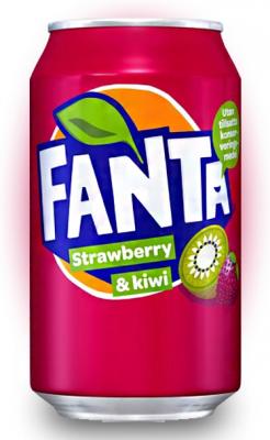 Напиток Fanta Strawberry-Kiwi