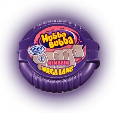 Жевательная резинка лента Wrigley's Hubba Bubba Fruit Mix 56 грамм