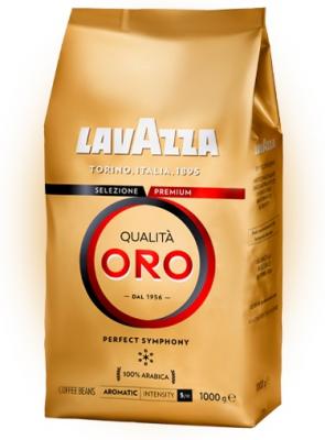 Кофе Lavazza Qualita Oro 1000 гр (зерно)