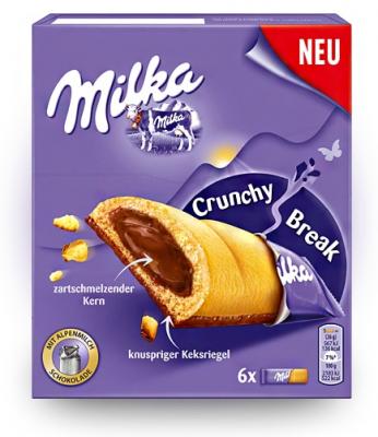 Молочный шоколад Милка Milka Tender Break Plain 130 грамм